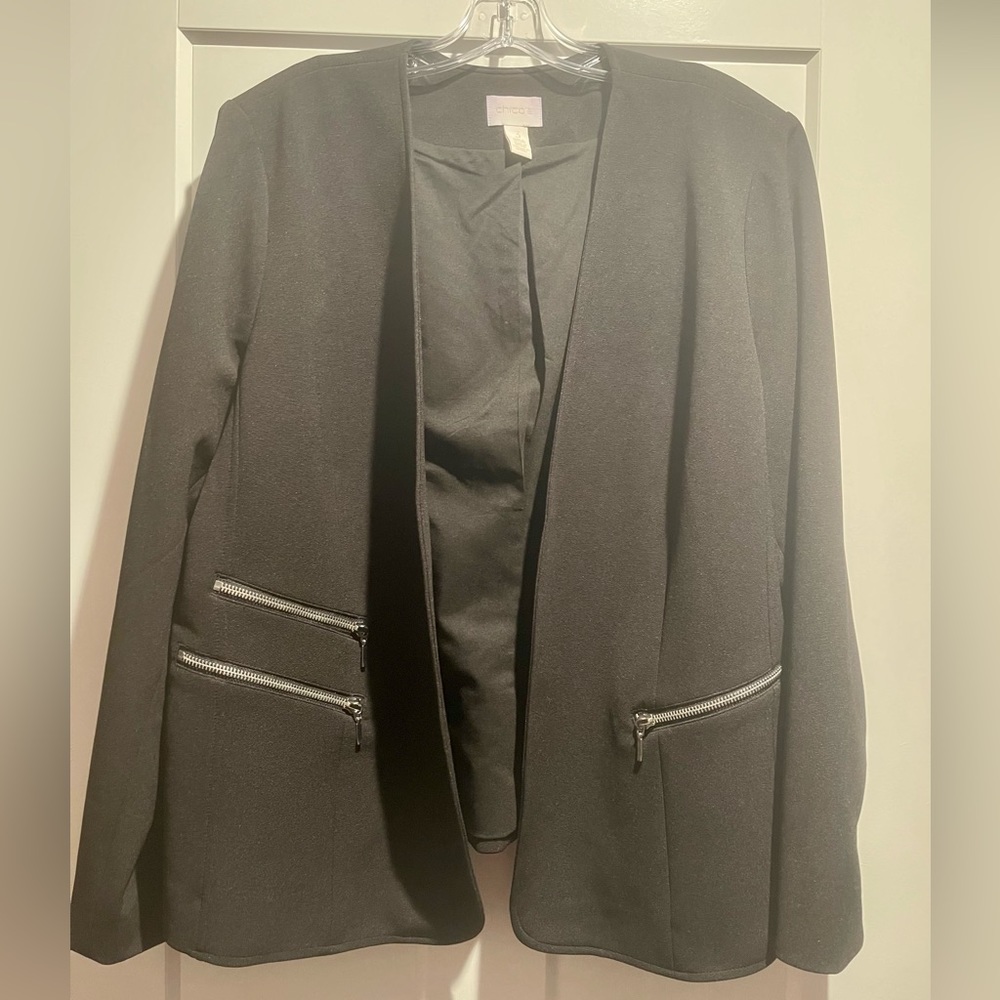 Chico’s Black Blazer Jacket